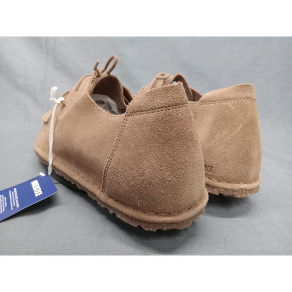 Birkenstock Mens Utti Lace Gray Taupe Suede Moccasin Size 12 REGULAR-NEW NO BOX! main image 10